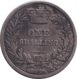 1869 SHILLING ( GF ) - SHILLING - Cambridgeshire Coins
