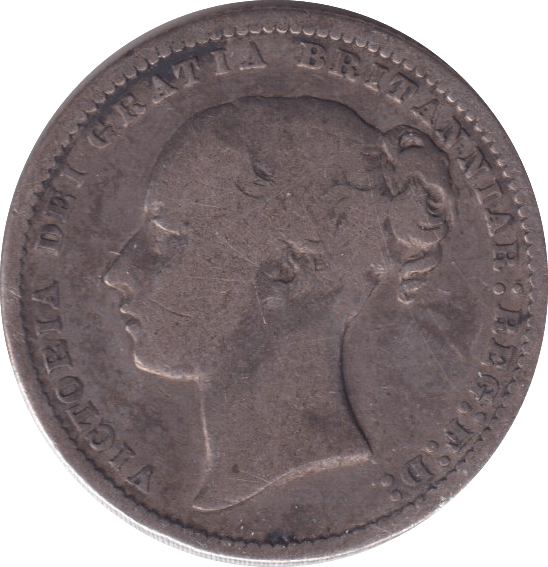1869 SHILLING ( GF ) - SHILLING - Cambridgeshire Coins
