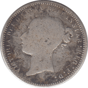 1869 SIXPENCE F83 ( FAIR ) - SIXPENCE - Cambridgeshire Coins