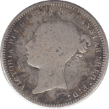 1869 SIXPENCE F83 ( FAIR ) - SIXPENCE - Cambridgeshire Coins
