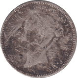 1869 SIXPENCE ( GF ) - SIXPENCE - Cambridgeshire Coins