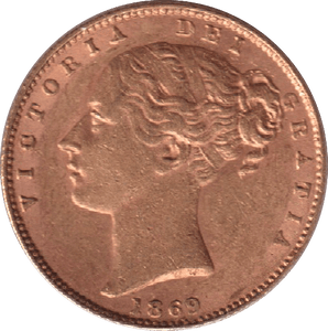 1869 SOVEREIGN ( GVF ) - SOVEREIGN - Cambridgeshire Coins
