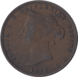 1870 1/13 SHILLING JERSEY - SILVER WORLD COINS - Cambridgeshire Coins