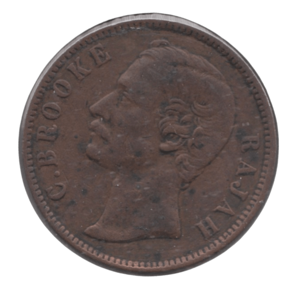 1870 CENT SARAWAK - WORLD COINS - Cambridgeshire Coins