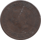 1870 CEYLON ONE CENT - WORLD COINS - Cambridgeshire Coins
