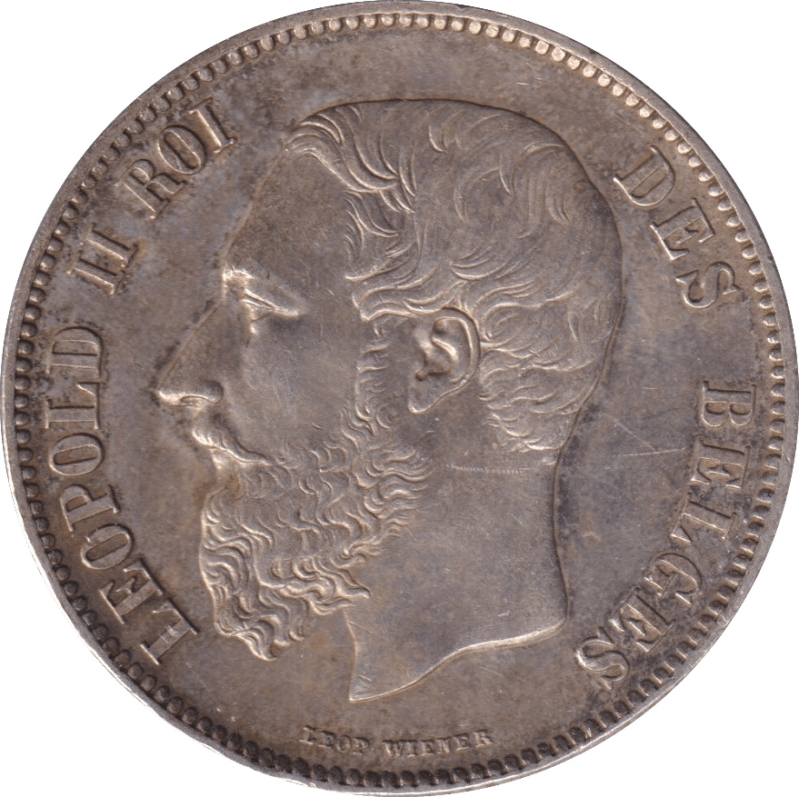 1870 FIVE FRANCS FRANCE - SILVER WORLD COINS - Cambridgeshire Coins
