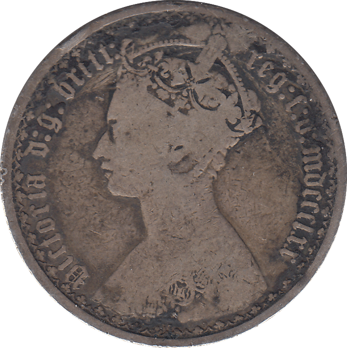 1870 FLORIN ( F ) - WORLD COINS - Cambridgeshire Coins