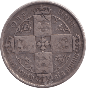 1870 FLORIN ( FINE ) - FLORIN - Cambridgeshire Coins