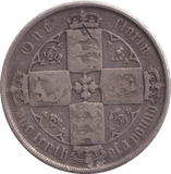 1870 FLORIN ( FINE ) - FLORIN - Cambridgeshire Coins