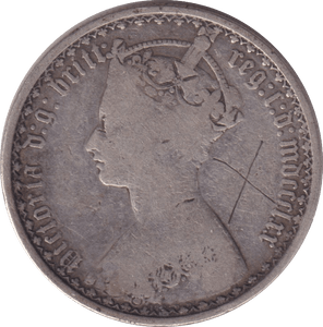 1870 FLORIN ( FINE ) - FLORIN - Cambridgeshire Coins