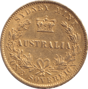 1870 GOLD AUSTRALIAN SOVEREIGN - SOVEREIGN - Cambridgeshire Coins