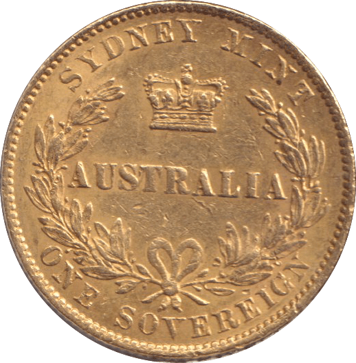 1870 GOLD AUSTRALIAN SOVEREIGN - SOVEREIGN - Cambridgeshire Coins