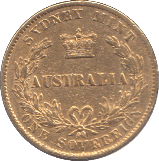 1870 GOLD AUSTRALIAN SOVEREIGN - SOVEREIGN - Cambridgeshire Coins