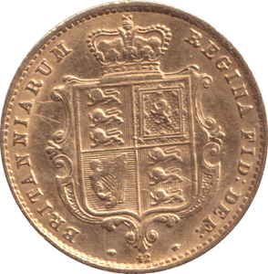 1870 GOLD HALF SOVEREIGN ( GVF ) - HALF SOVEREIGN - Cambridgeshire Coins
