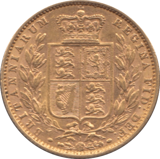 1870 GOLD SOVEREIGN ( GVF ) DIE 1 - SOVEREIGN - Cambridgeshire Coins