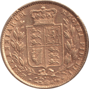 1870 GOLD SOVEREIGN ( GVF ) DIE 90 - SOVEREIGN - Cambridgeshire Coins