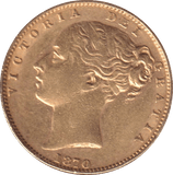 1870 GOLD SOVEREIGN ( GVF ) DIE 90 - SOVEREIGN - Cambridgeshire Coins