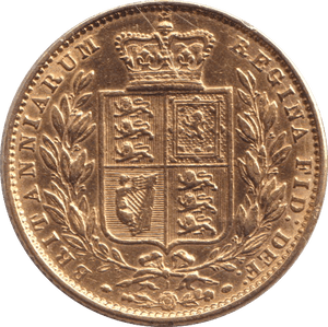 1870 GOLD SOVEREIGN ( VF ) DIE 1 - SOVEREIGN - Cambridgeshire Coins