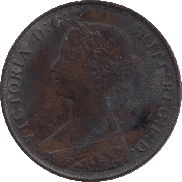1870 HALFPENNY ( EF ) - Halfpenny - Cambridgeshire Coins