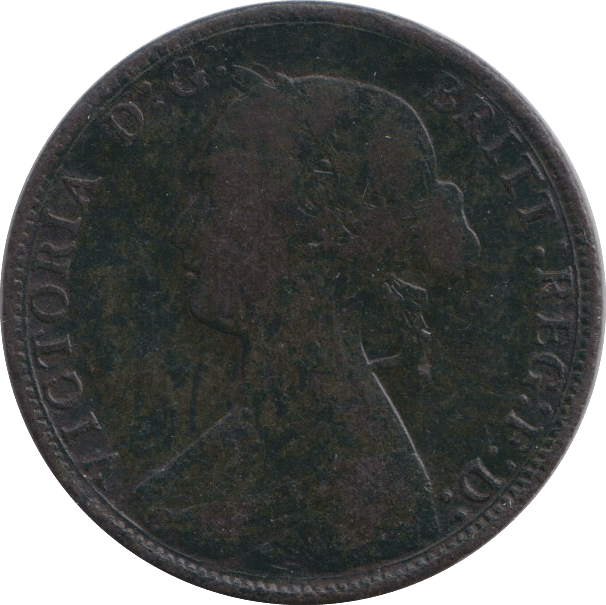 1870 HALFPENNY ( FINE ) - HALFPENNY - Cambridgeshire Coins