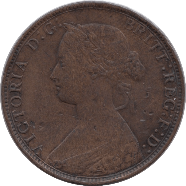 1870 HALFPENNY ( GVF ) - Halfpenny - Cambridgeshire Coins