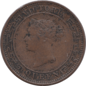 1870 ONE CENT CEYLON - WORLD COINS - Cambridgeshire Coins