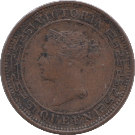 1870 ONE CENT CEYLON - WORLD COINS - Cambridgeshire Coins