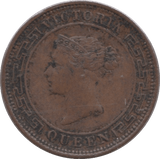 1870 ONE CENT CEYLON - WORLD COINS - Cambridgeshire Coins