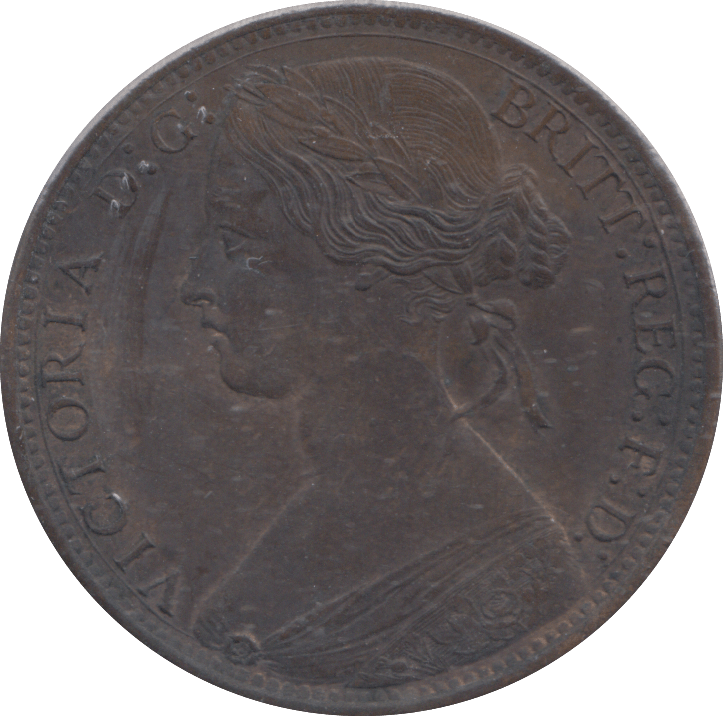 1870 PENNY ( AUNC ) - PENNY - Cambridgeshire Coins