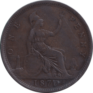 1870 PENNY ( GF ) - PENNY - Cambridgeshire Coins
