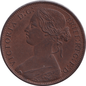 1870 PENNY ( UNC ) - PENNY - Cambridgeshire Coins