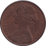 1870 PENNY ( UNC ) - PENNY - Cambridgeshire Coins