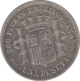 1870 PESTA SPAIN - WORLD COINS - Cambridgeshire Coins