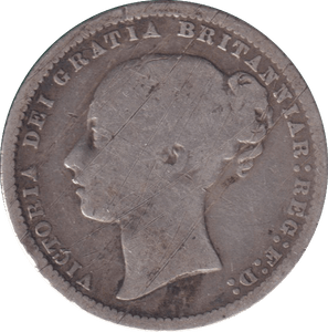 1870 SHILLING ( NF ) - SHILLING - Cambridgeshire Coins