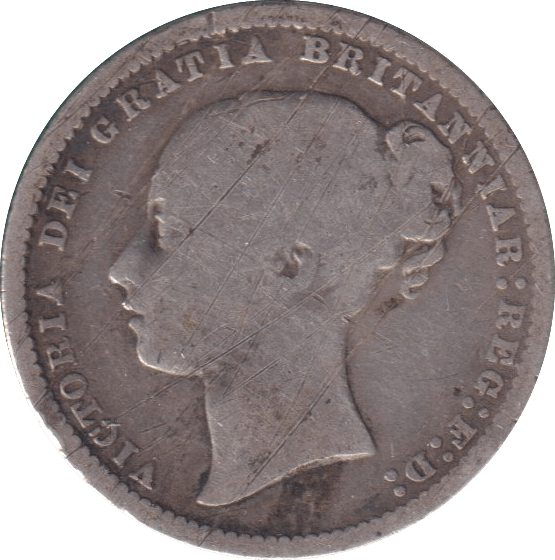 1870 SHILLING ( NF ) - SHILLING - Cambridgeshire Coins
