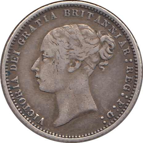 1870 SIXPENCE ( GF ) - SIXPENCE - Cambridgeshire Coins