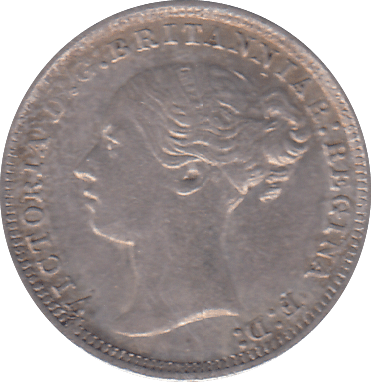 1870 THREEPENCE ( EF ) - THREEPENCE - Cambridgeshire Coins