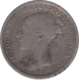 1870 THREEPENCE ( FINE ) - THREEPENCE - Cambridgeshire Coins
