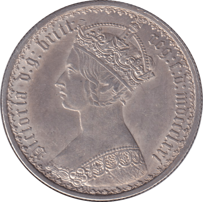 1871 FLORIN ( AUNC ) - FLORIN - Cambridgeshire Coins