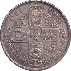 1871 FLORIN ( AUNC ) - FLORIN - Cambridgeshire Coins