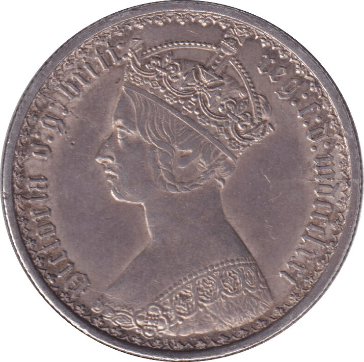 1871 FLORIN ( AUNC ) - FLORIN - Cambridgeshire Coins