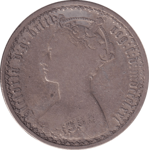 1871 FLORIN ( NF ) - FLORIN - Cambridgeshire Coins
