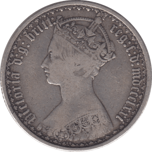 1871 FLORIN ( VF ) DIE 44 - WORLD COINS - Cambridgeshire Coins
