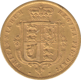 1871 GOLD HALF SOVEREIGN ( GVF ) DIE 11 - HALF SOVEREIGN - Cambridgeshire Coins