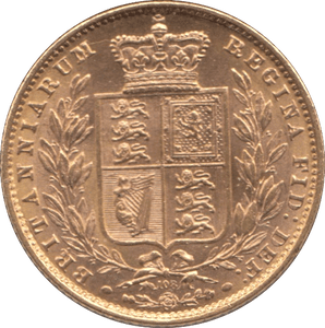 1871 GOLD SOVEREIGN ( AUNC ) DIE 108 - SOVEREIGN - Cambridgeshire Coins