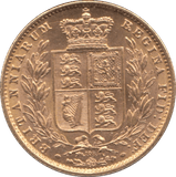 1871 GOLD SOVEREIGN ( AUNC ) DIE 108 - SOVEREIGN - Cambridgeshire Coins