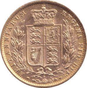 1871 GOLD SOVEREIGN ( AUNC ) DIE 9 - SOVEREIGN - Cambridgeshire Coins