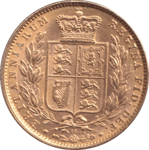 1871 GOLD SOVEREIGN ( EF ) DIE 78 - SOVEREIGN - Cambridgeshire Coins