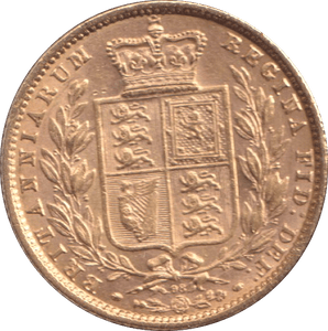 1871 GOLD SOVEREIGN ( EF ) DIE 98 - SOVEREIGN - Cambridgeshire Coins