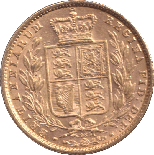 1871 GOLD SOVEREIGN ( EF ) DIE 98 - SOVEREIGN - Cambridgeshire Coins